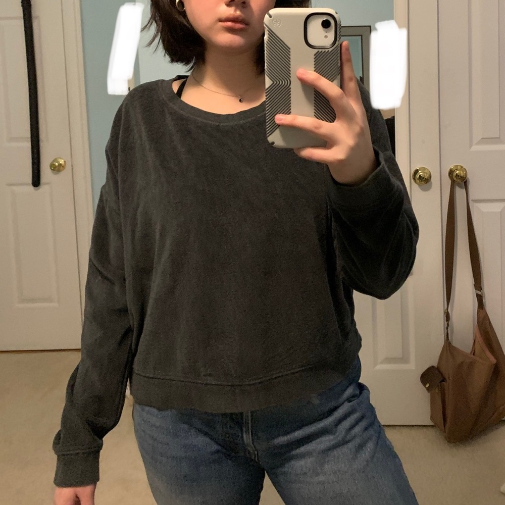 Velvet Crewneck